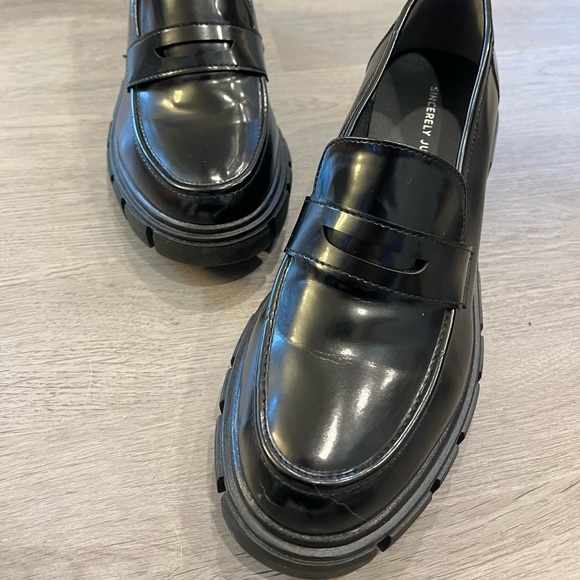 Sincerely Jules Platform Loafers - Picture 2 of 6